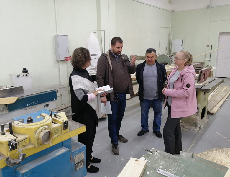 В индустриальном парке Уфимский смогут проходить стажировку студенты лесотехнического техникума