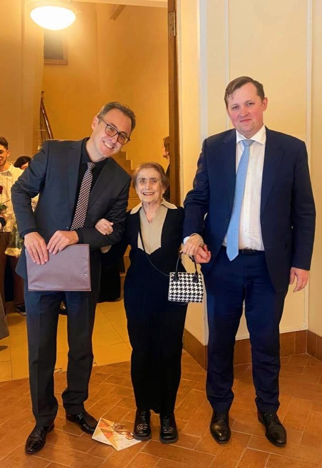 вместе с ректором РАМ им. Гнесиных А.С. Рыжинским