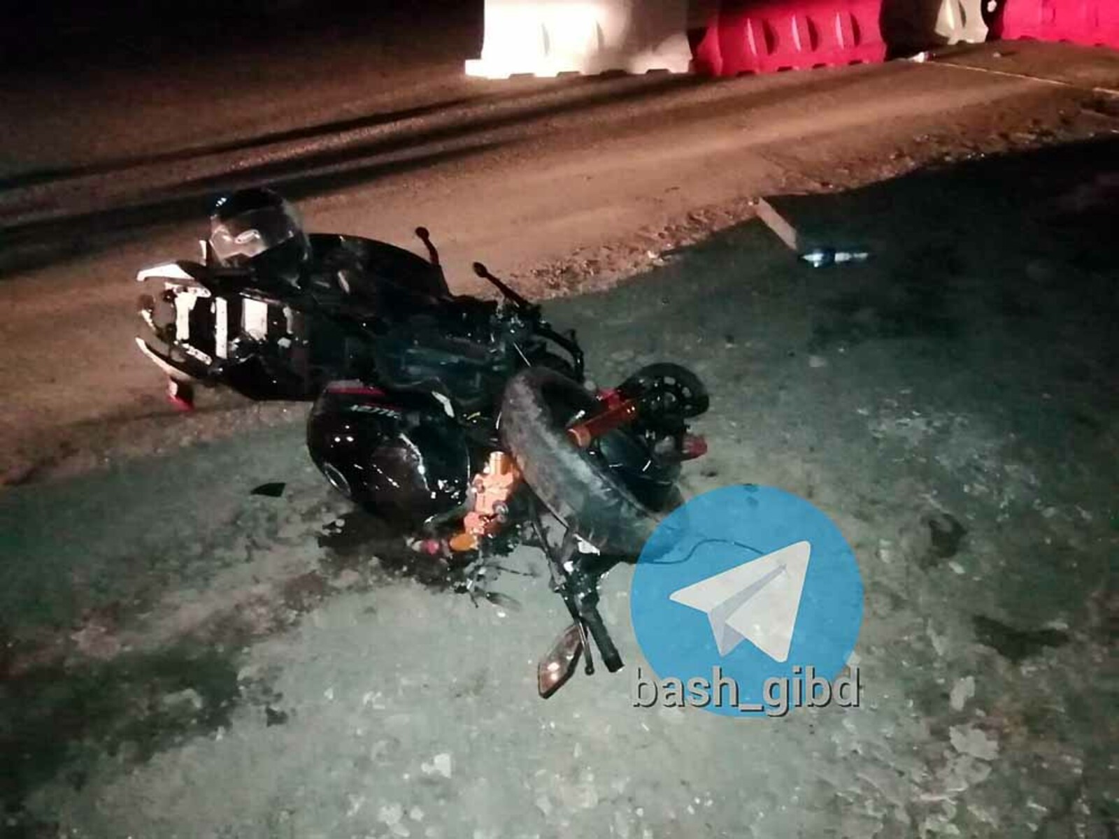В Башкирии после столкновения с фурой госпитализирован мотоциклист