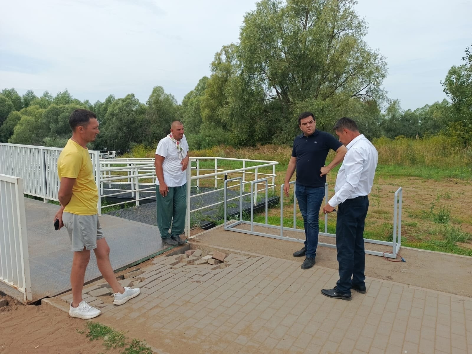В городе Башкирии благоустраивают набережную