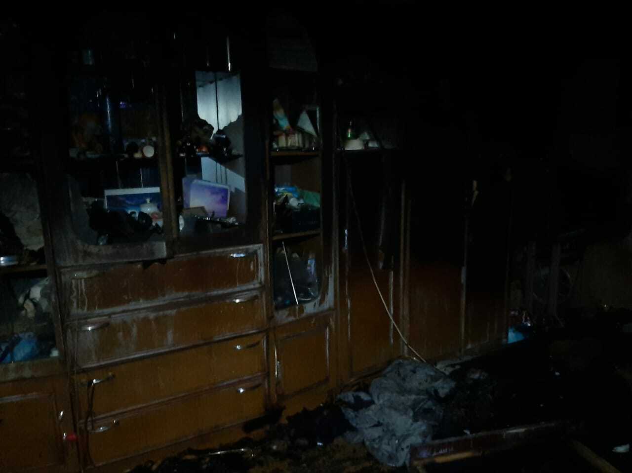 В Башкирии при пожаре серьезно пострадал мужчина