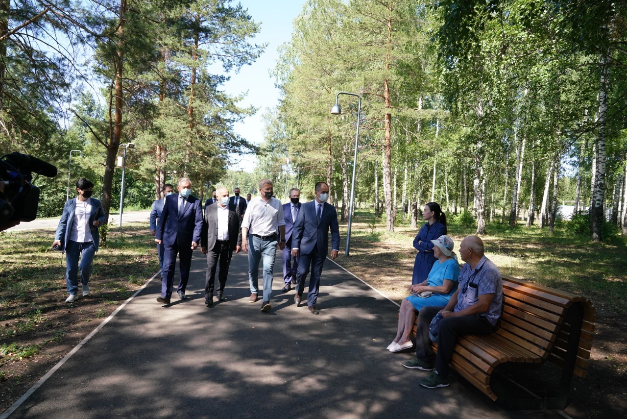 Г. Белебей парк Поющие Родники