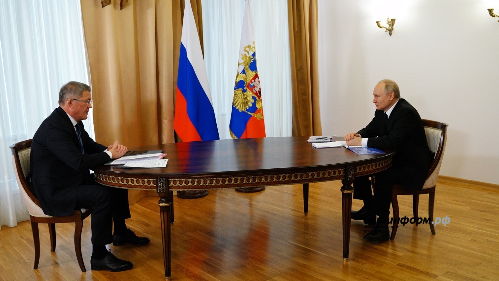 Владимир Путин отметил роль Муртазы Рахимова в жизни России