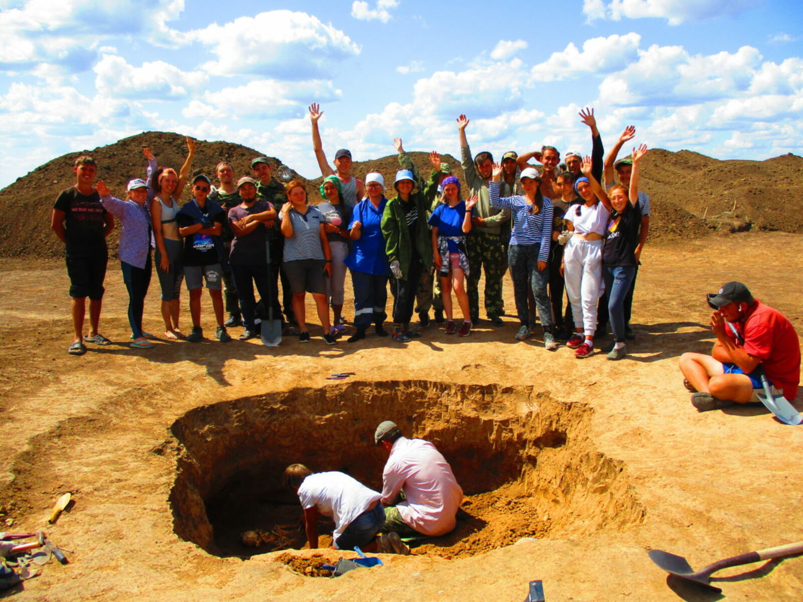 Студенты из Башкирии приняли участие в археологической экспедиции