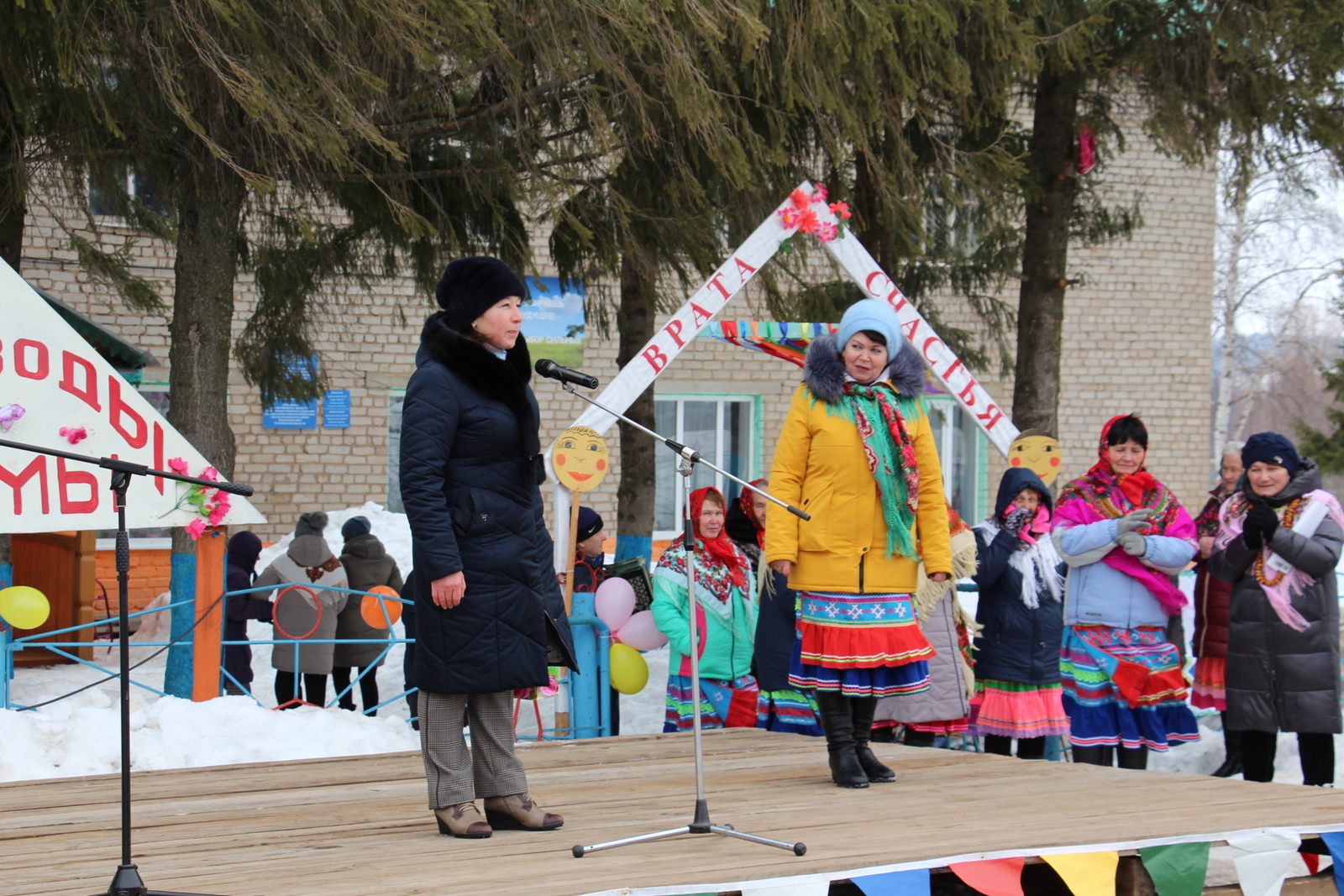 27 марта  деревне Чебыково Мишкинского района состоялись народные гуляния