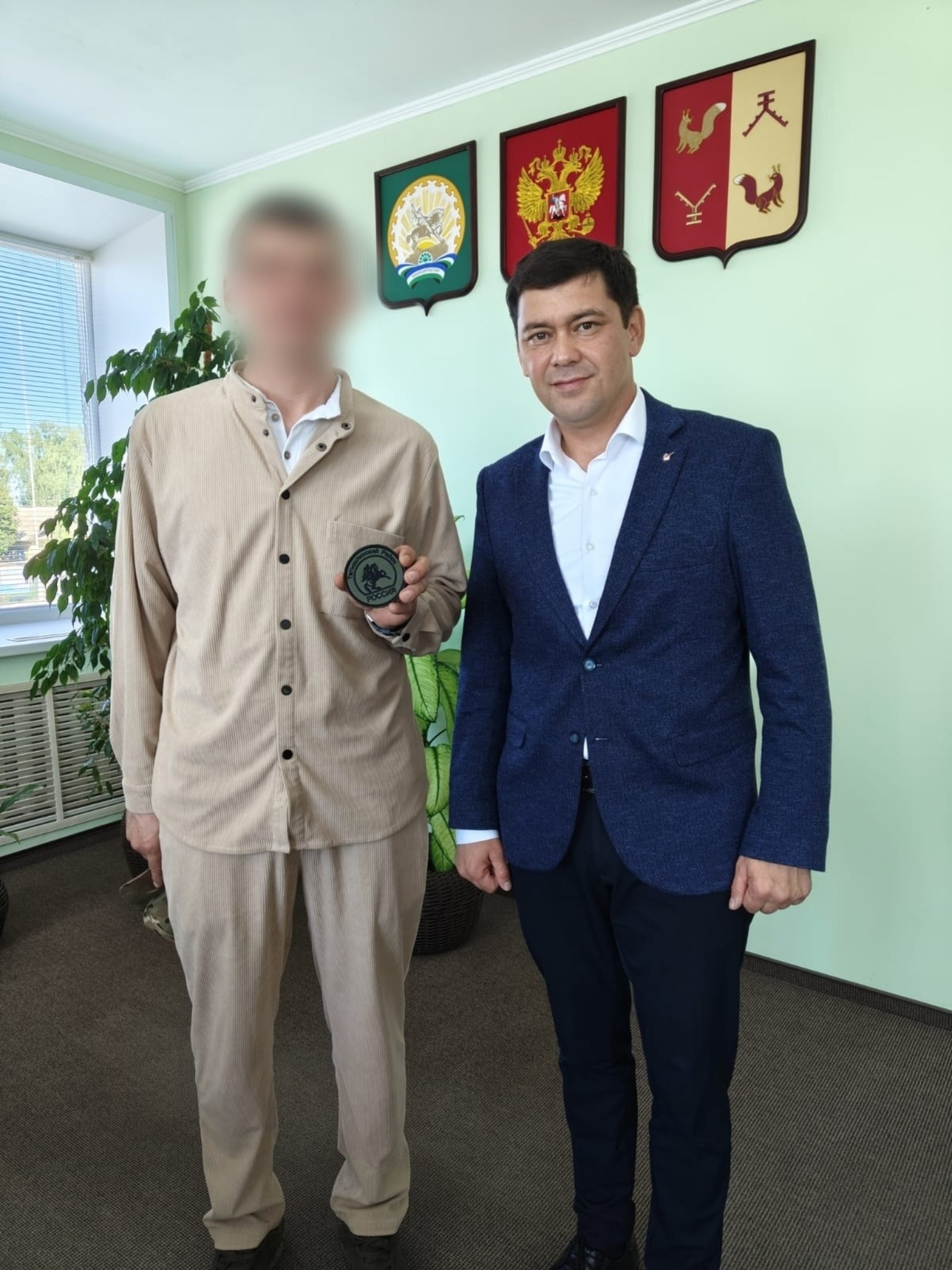 страница главы администрации Татышлинского района Фанура Шайхисламова во «ВКонтакте»