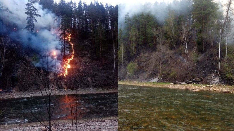 Ликвидирован лесной пожар в заповеднике Башкирии