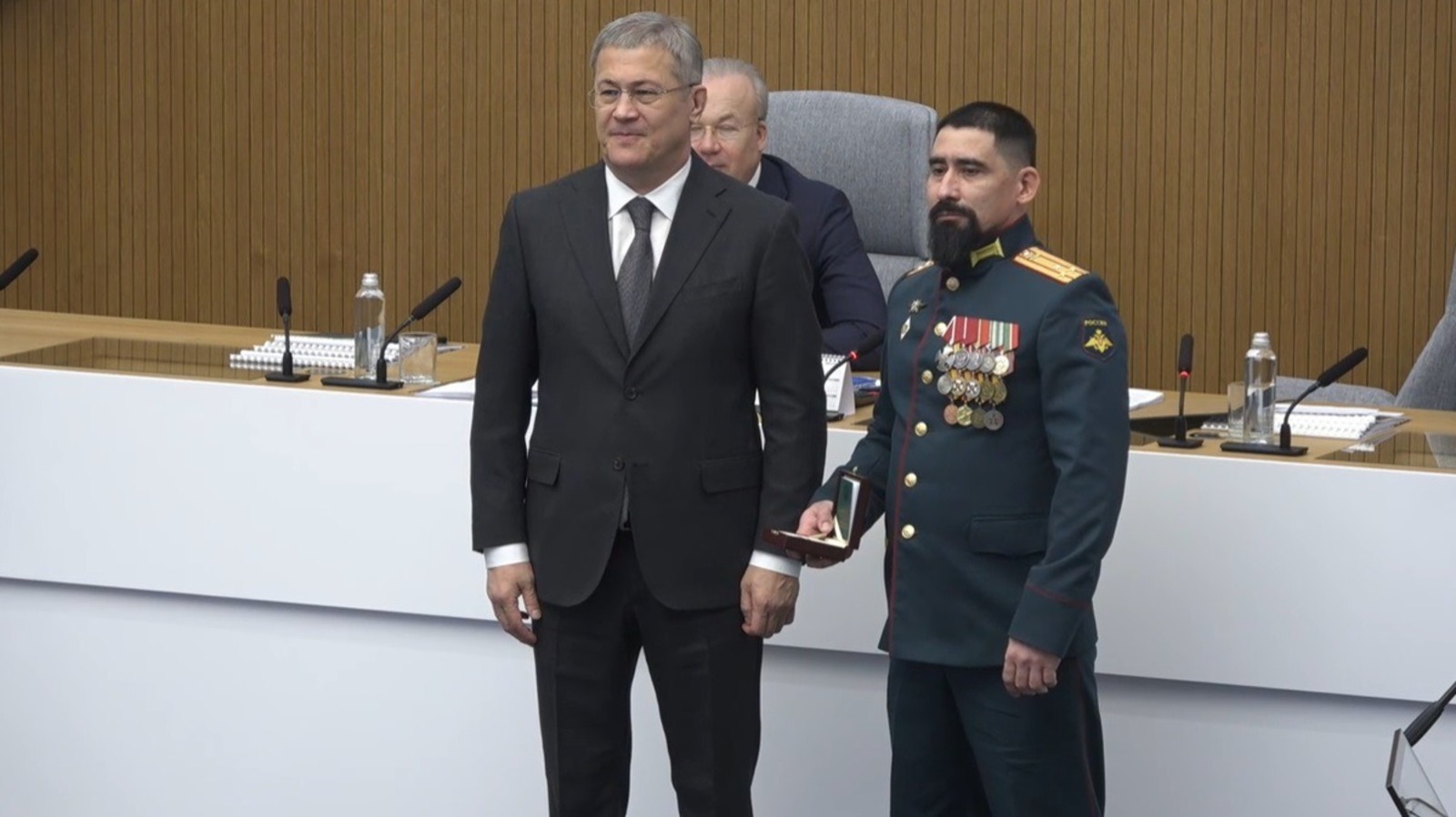 стоп-кадр видео ВКС пресс-служба Главы Республики Башкортостан