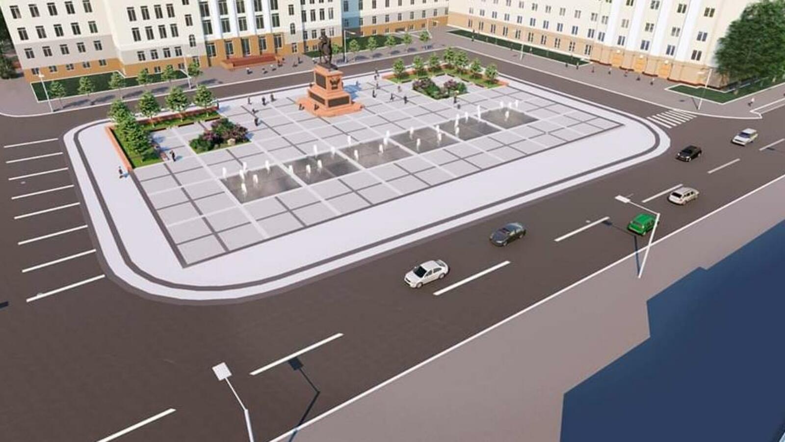 визуализация одного из проектов