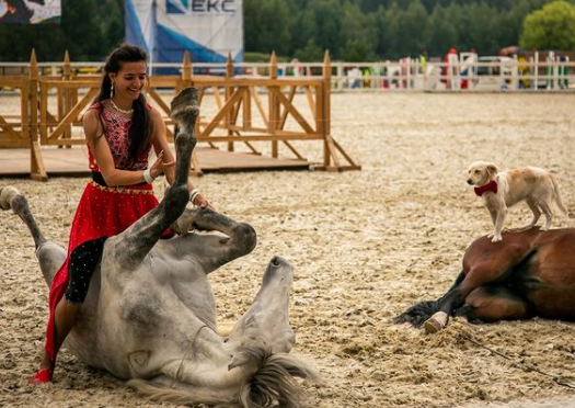 Жительница Ишимбая выступили на конном фестивале в Подмосковье