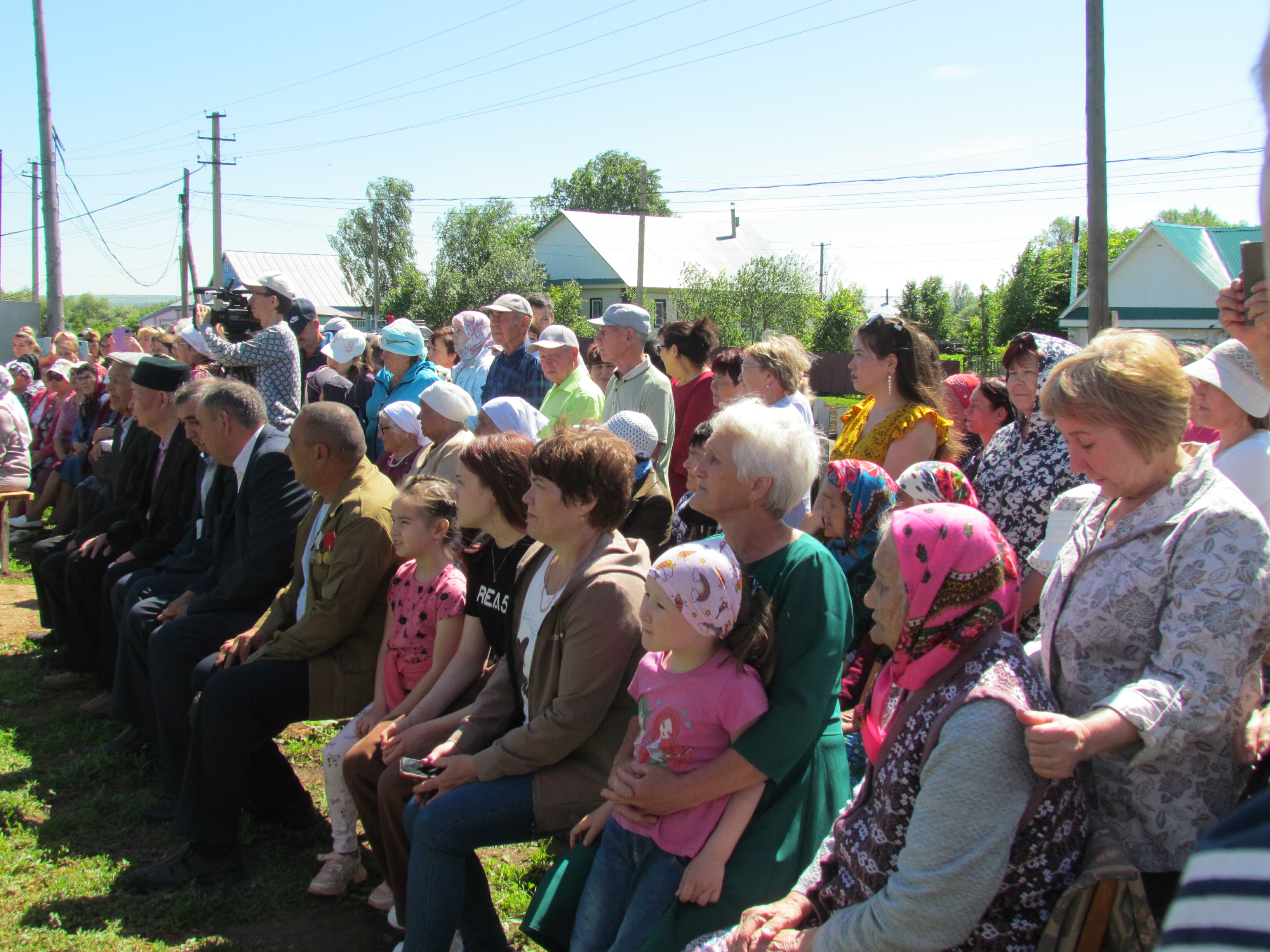 Место поклонения мужеству и отваге дедов и прадедов-фронтовиков появилось и в Сарышево