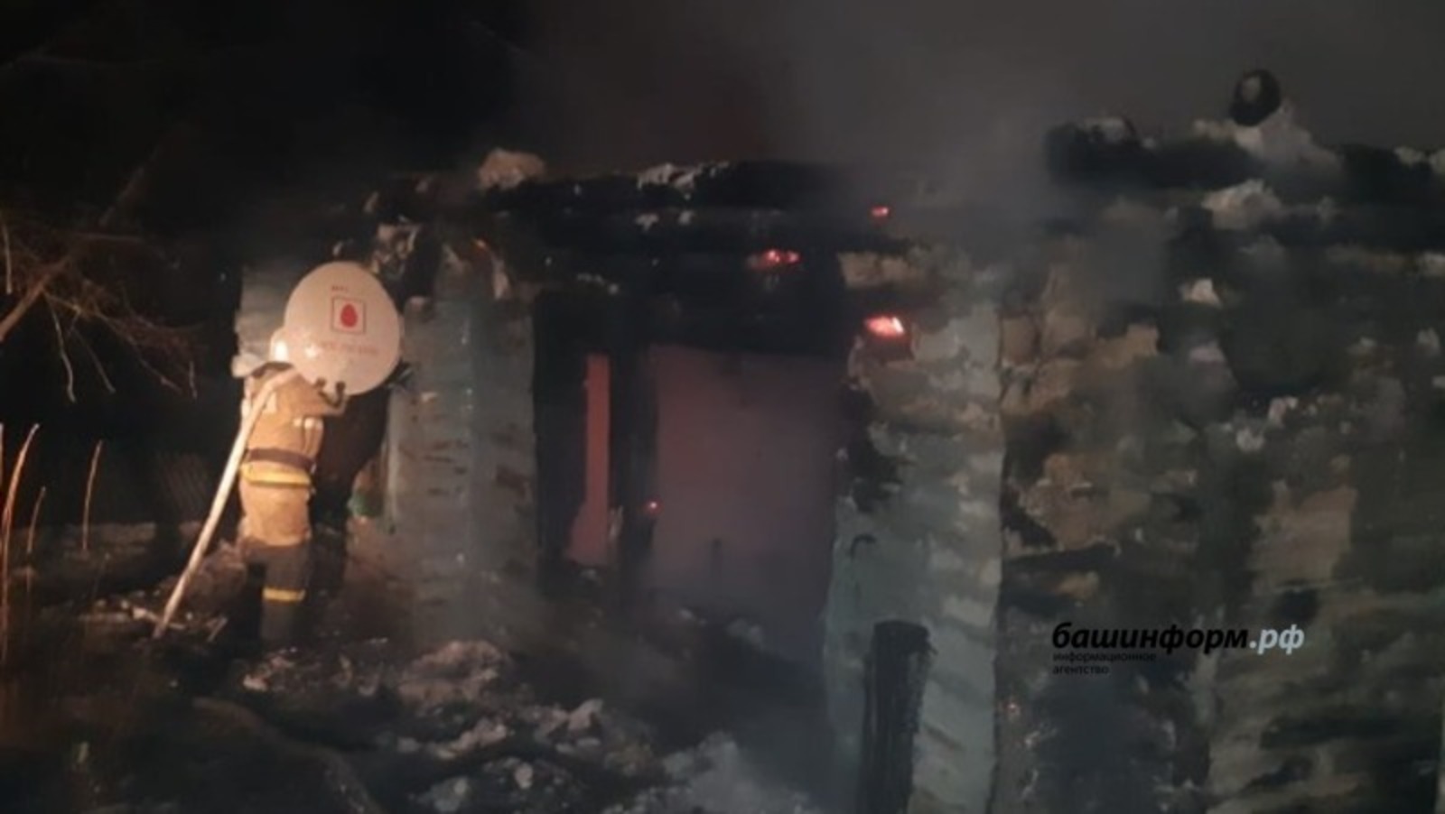 В Башкирии мужчина поджег дом и случайно сжег заживо свою тещу