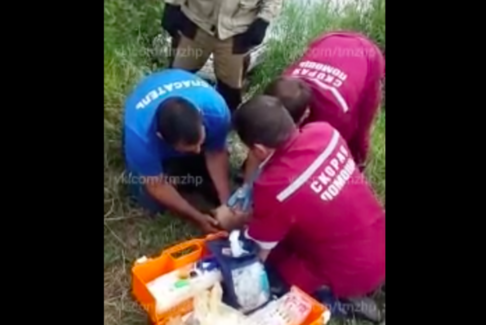 стоп-кадр видео из соцсетей