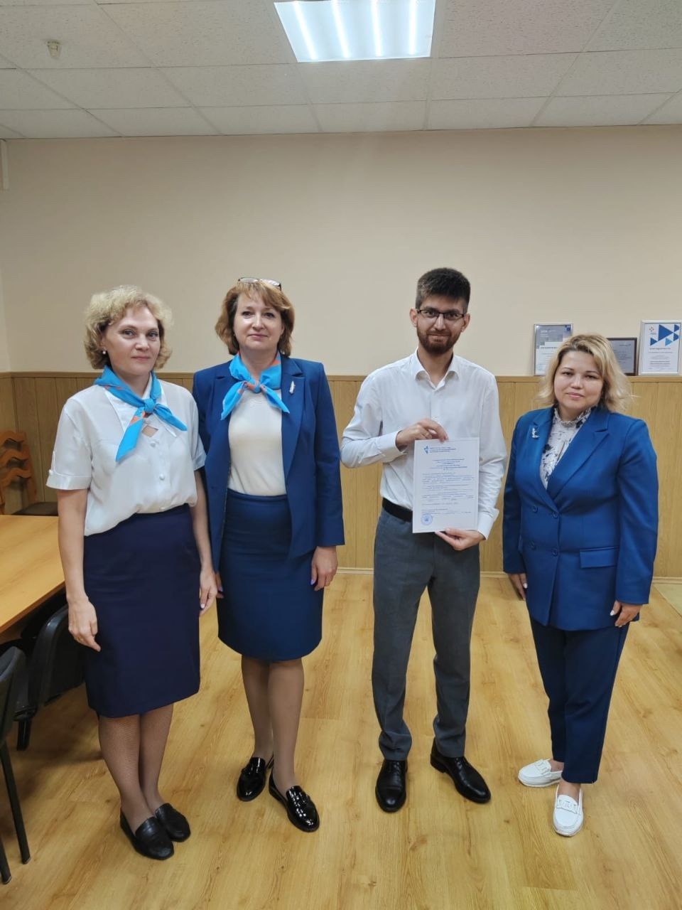 Ветеран СВО в Башкирии получил сертификат на профессиональное обучение