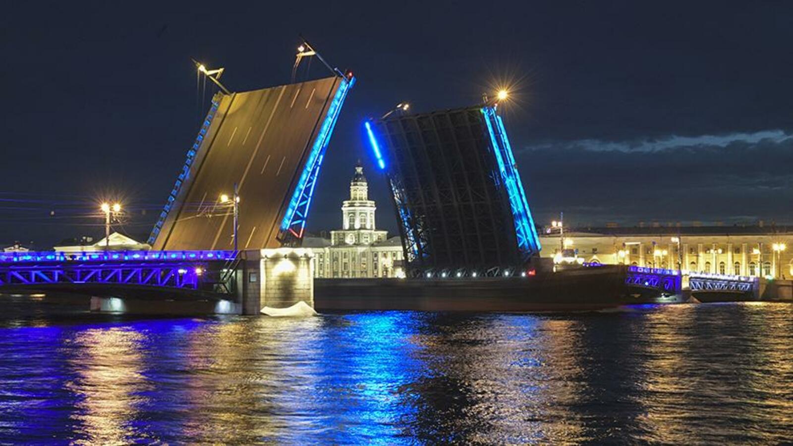 Санкт петербург разведение мостов