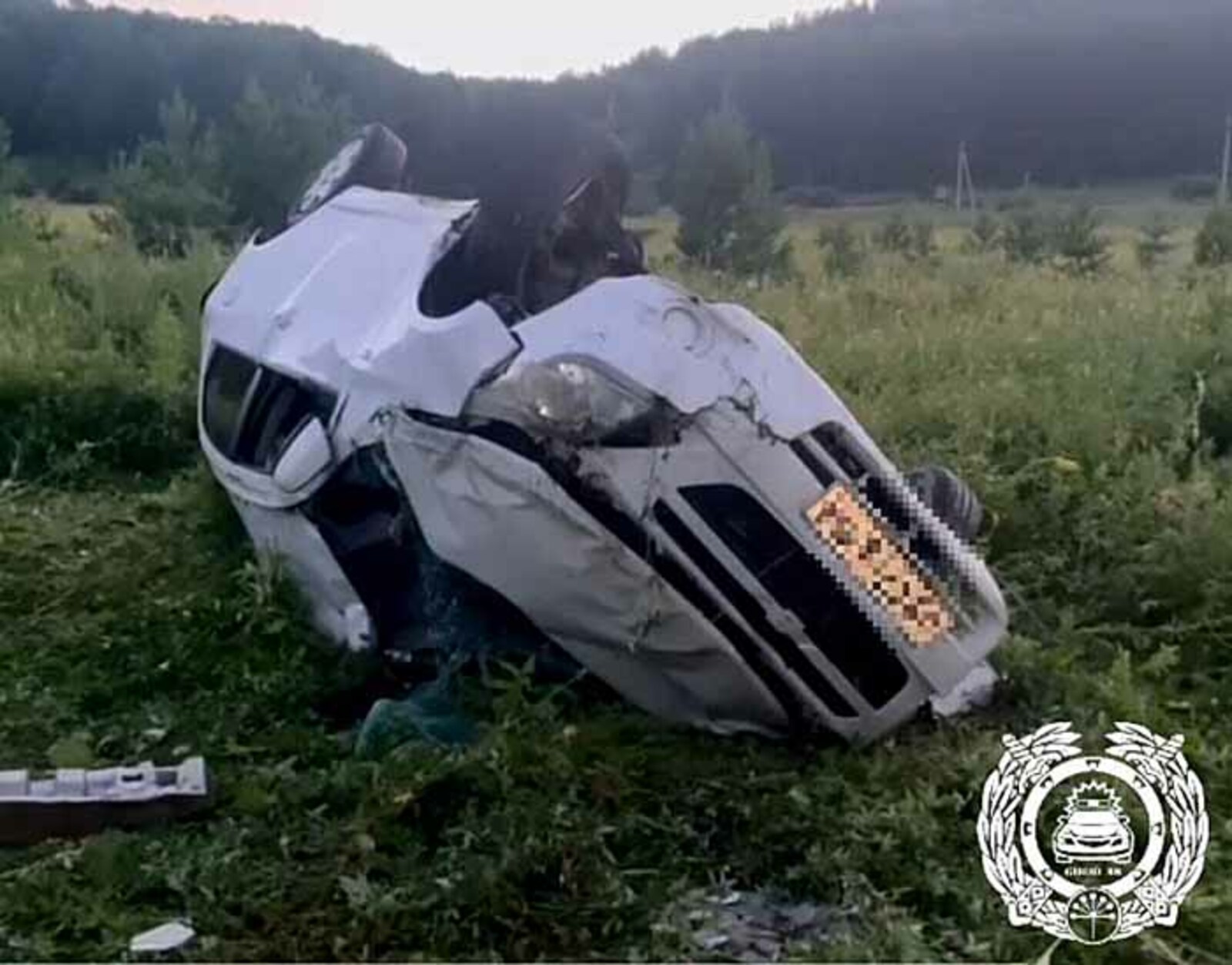 В Башкирии пьяный водитель пострадал в результате ДТП
