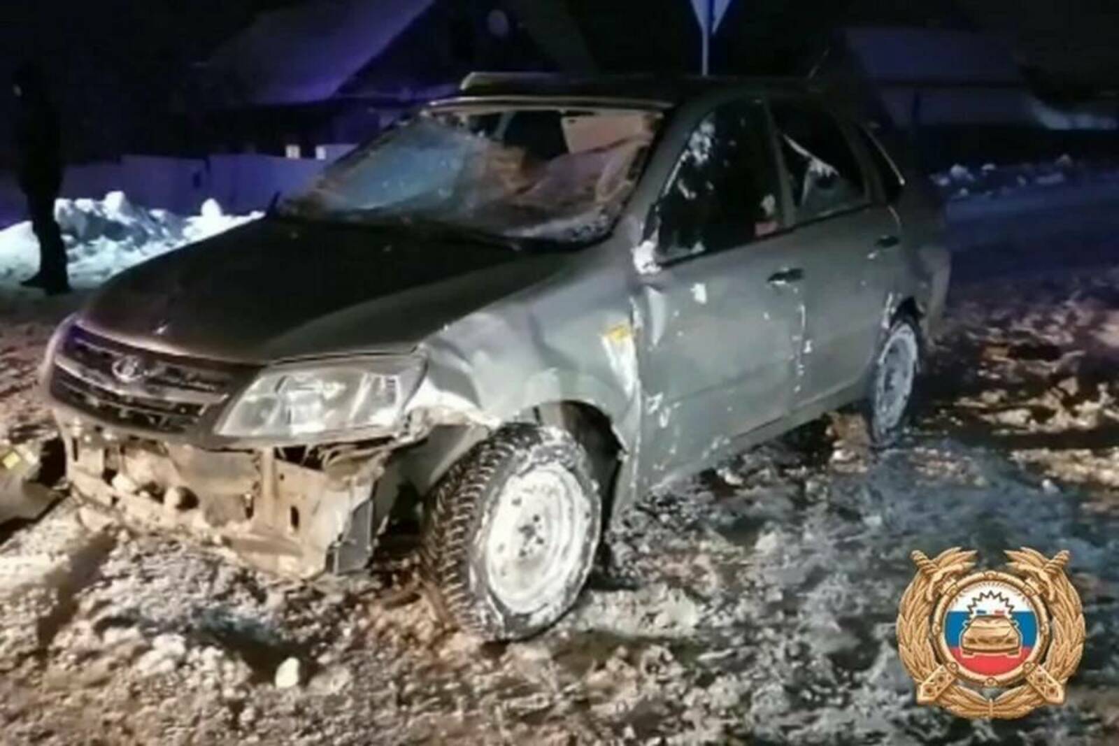 В Башкирии 18-летний водитель Granta без прав сбил трех пешеходов, один из них погиб