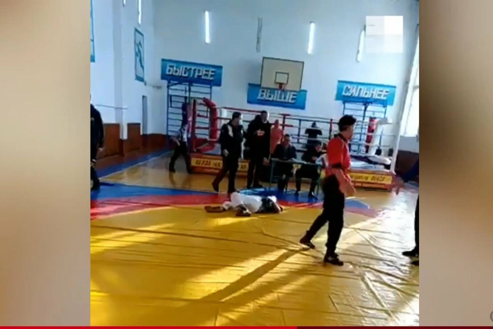 стоп-кадр видео из соцсетей