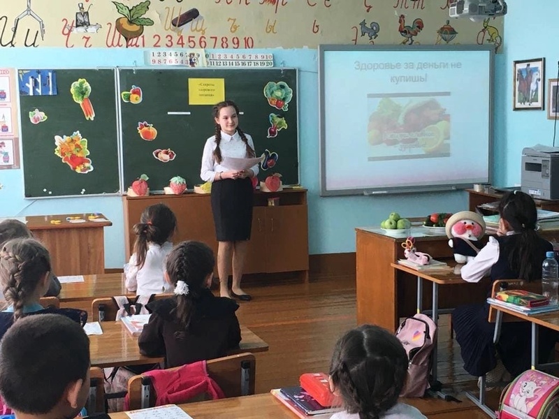 Школы Кигинского района за здоровое питание
