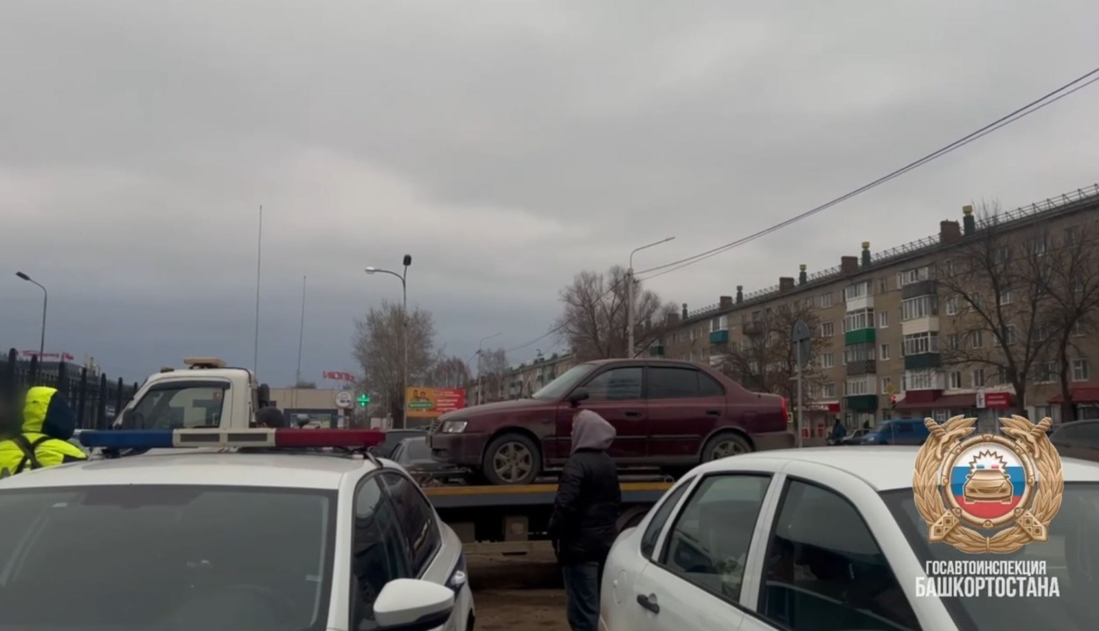 скриншот видео пресс-служба ГАИ Башкирии
