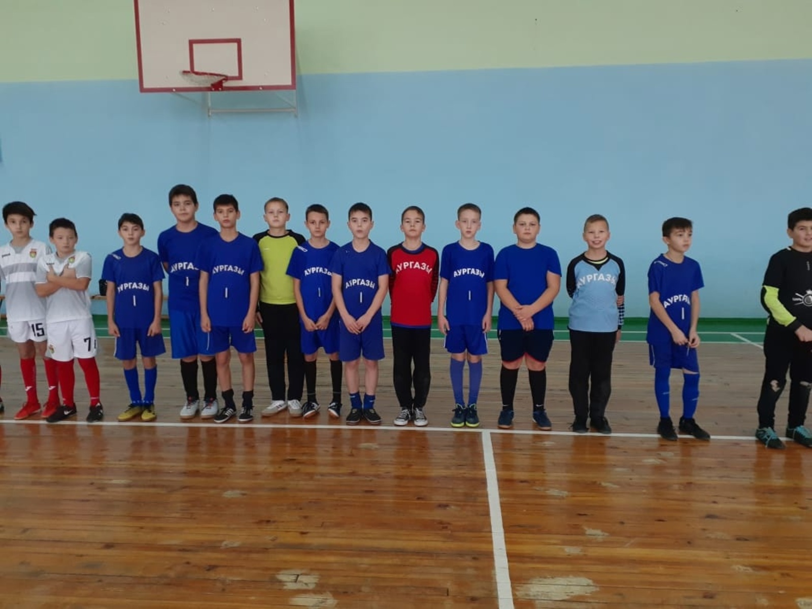 Футбольная юношеская команда «Аургазы»  победила!
