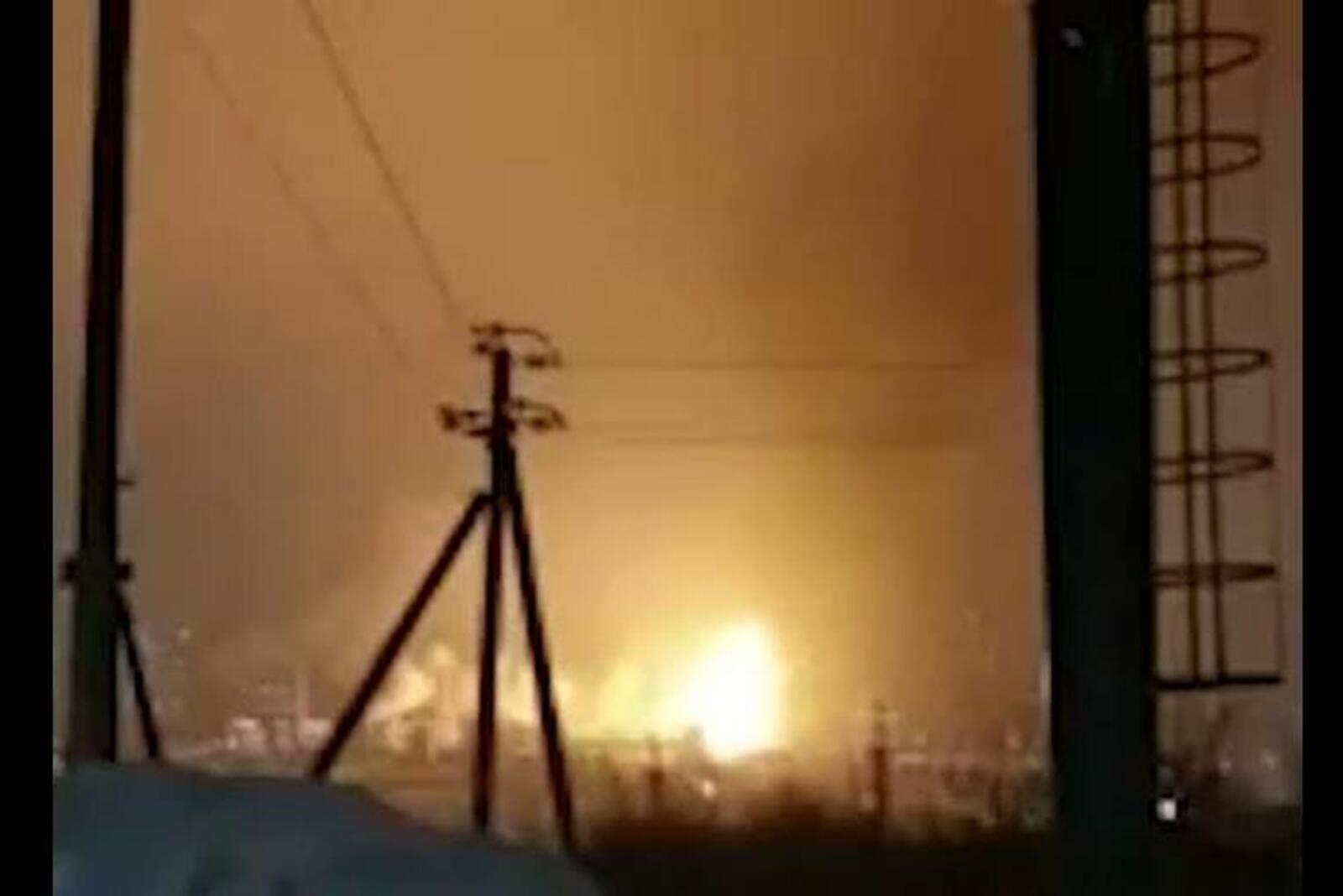 скриншот видео очевидцев