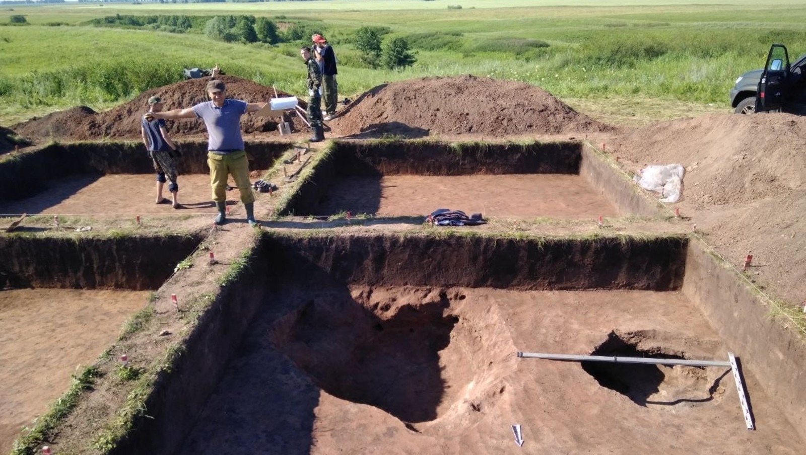 Археологи Башкирии исследуют золотоордынское селище Подымалово-1