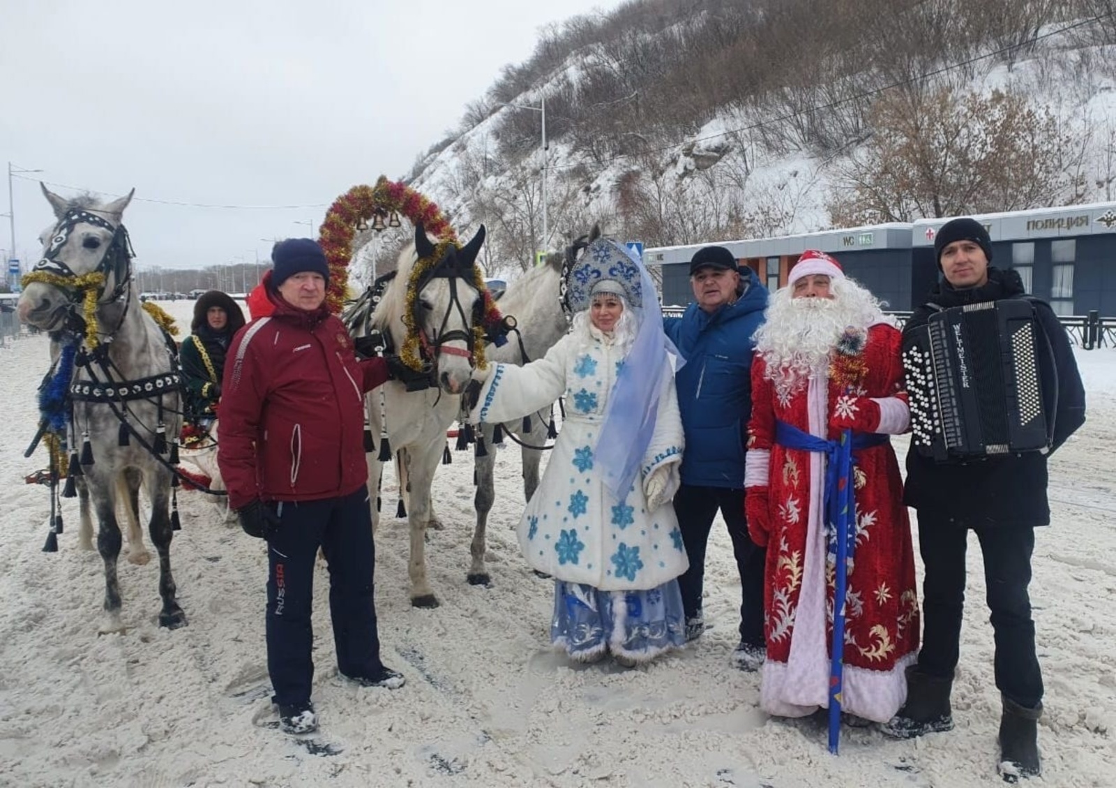 Дюртюлинцы завоевали гран-при всероссийского парада конно-санных экипажей