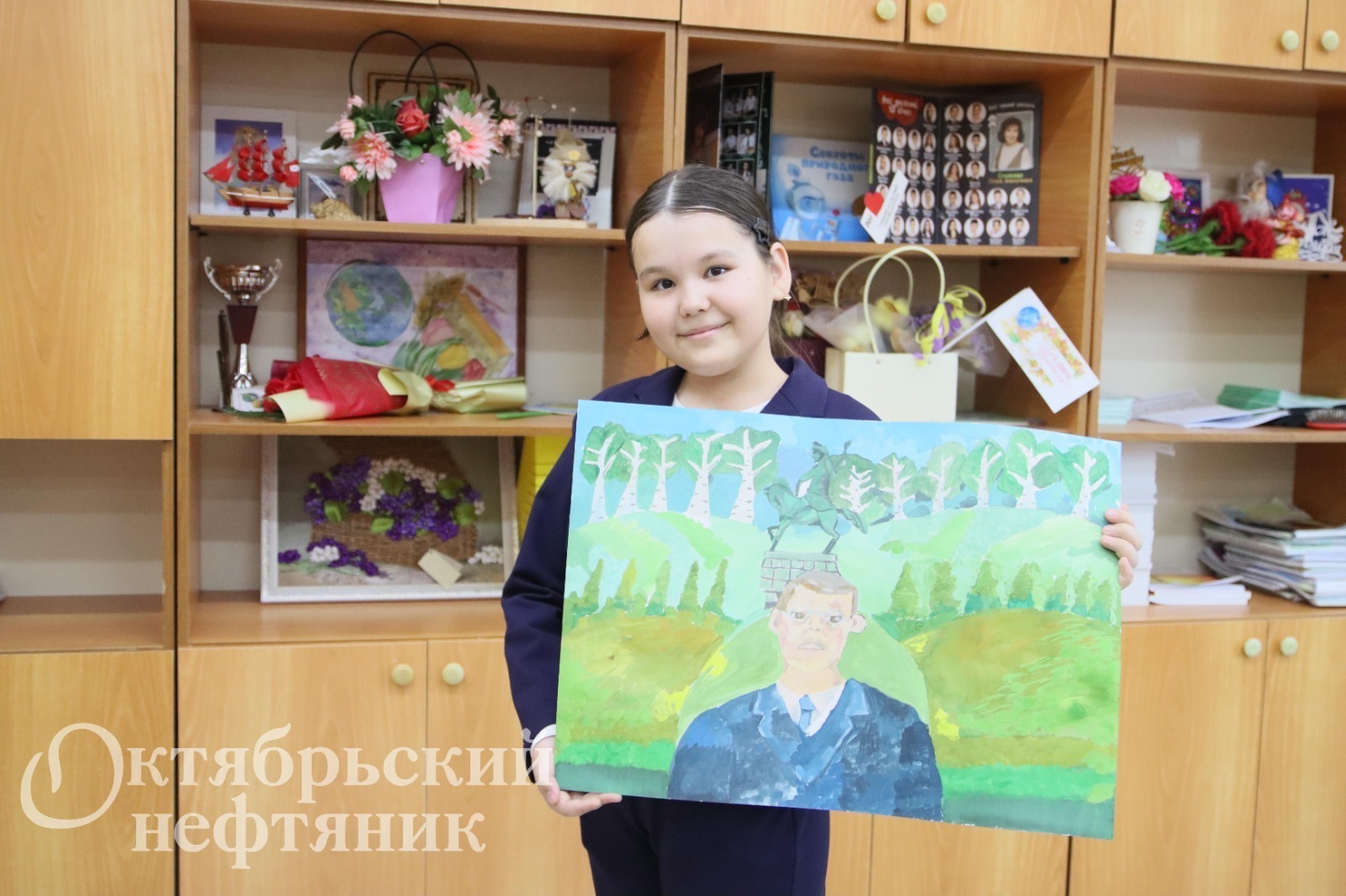 «Октябрьский нефтяник» Редакционное фото