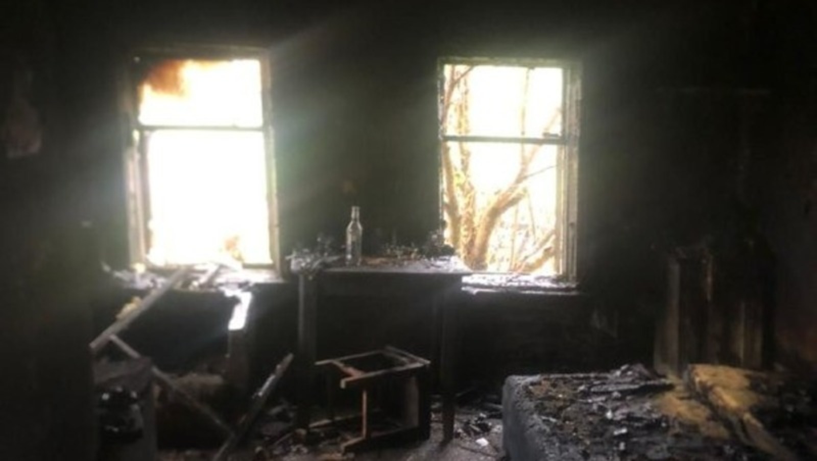 Один человек погиб и один пострадал при пожаре в Башкирии