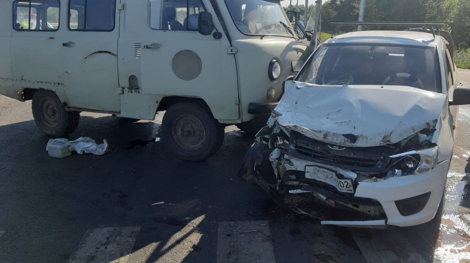 В Уфе после ДТП погиб 87-летний водитель УАЗа
