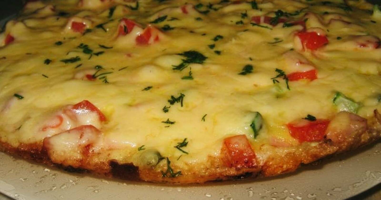 быстрая пицца в духовке за 10 минут на майонезе со сметаной фото 44