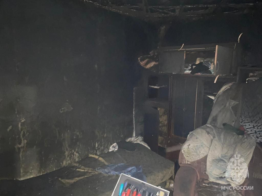 В Башкирии при пожаре в квартире пострадал 60-летний мужчина