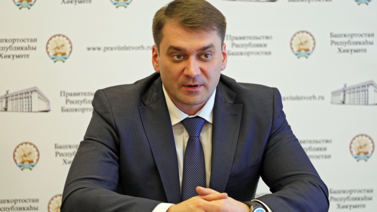 Министр торговли  и услуг Башкирии Алексей Гусев в интервью телеканалу БСТ