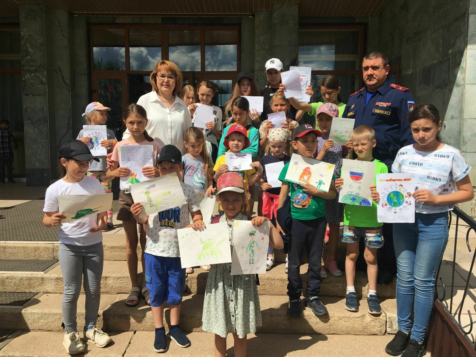 Школьники Благоварского района Башкирии написали письма российским военным