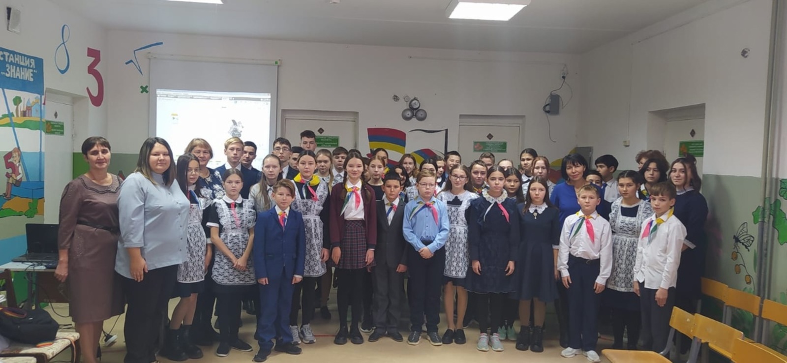 В школе села Новонагаево собрались лидеры детских и молодежных объединений