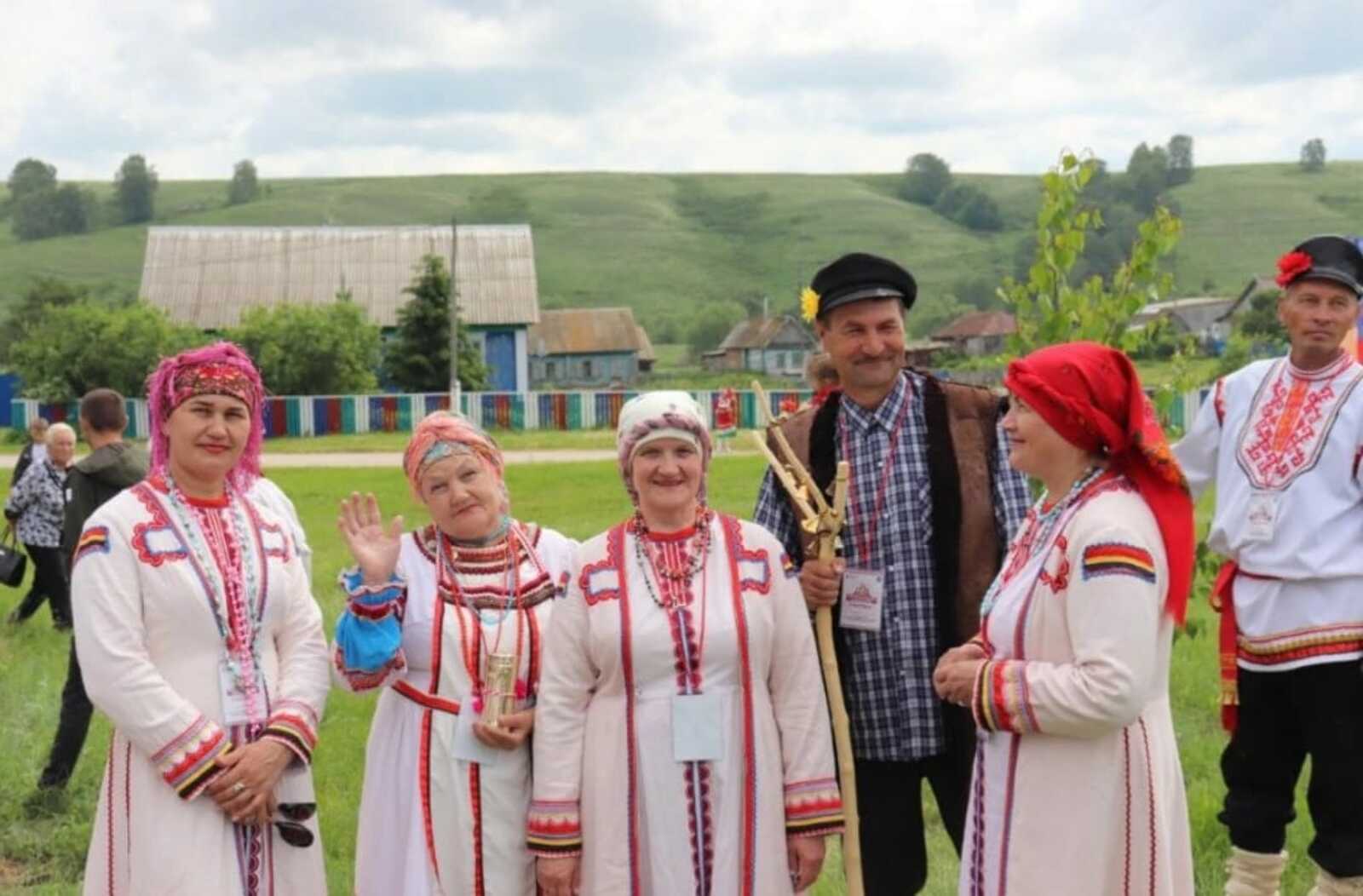 Выступили на мордовском празднике