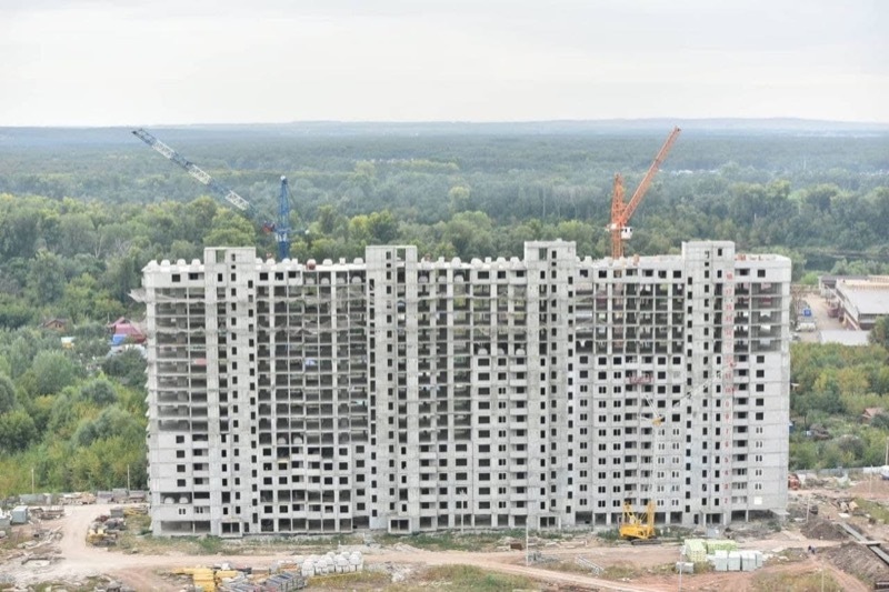 Радий Хабиров: В этом году мы уже построили 1,24 млн квадратных метров жилья