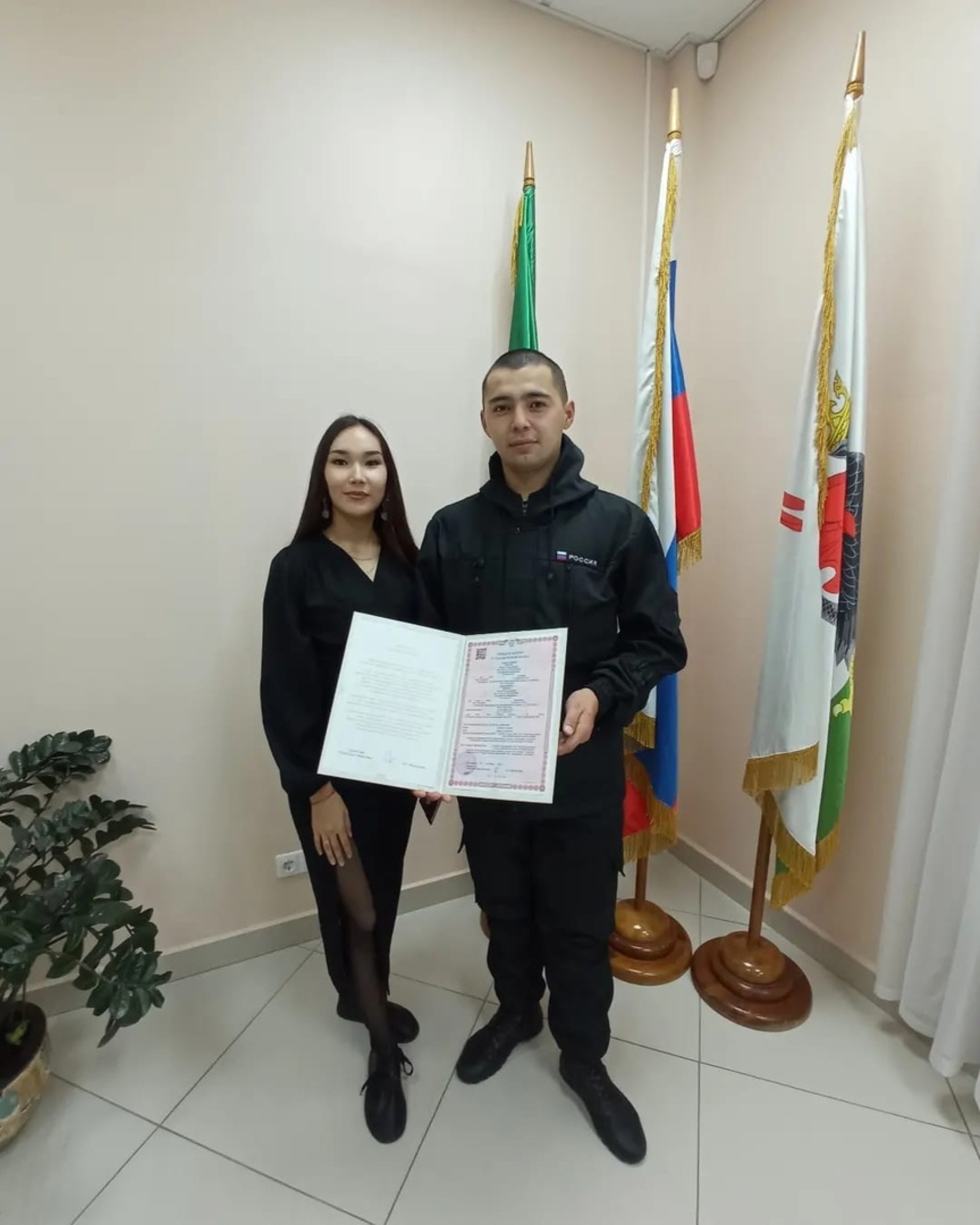 Жители Абзелиловского района Башкирии зарегистрировали брак на сборном пункте в Казани