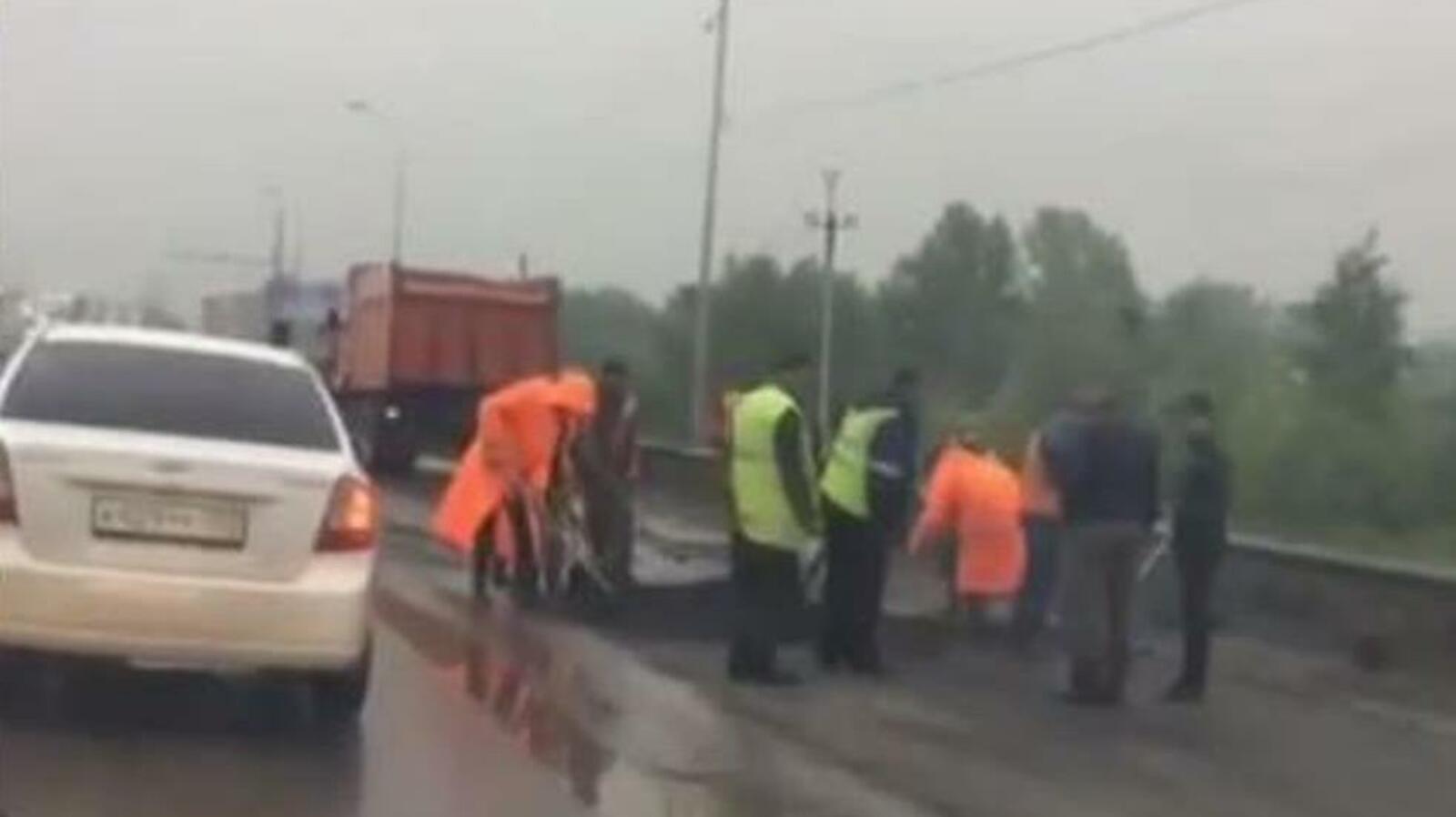 скриншот видео из группы «БашДТП», Instagram