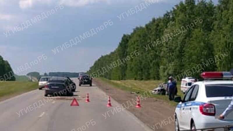 В Башкирии в ДТП погиб водитель «Нивы»