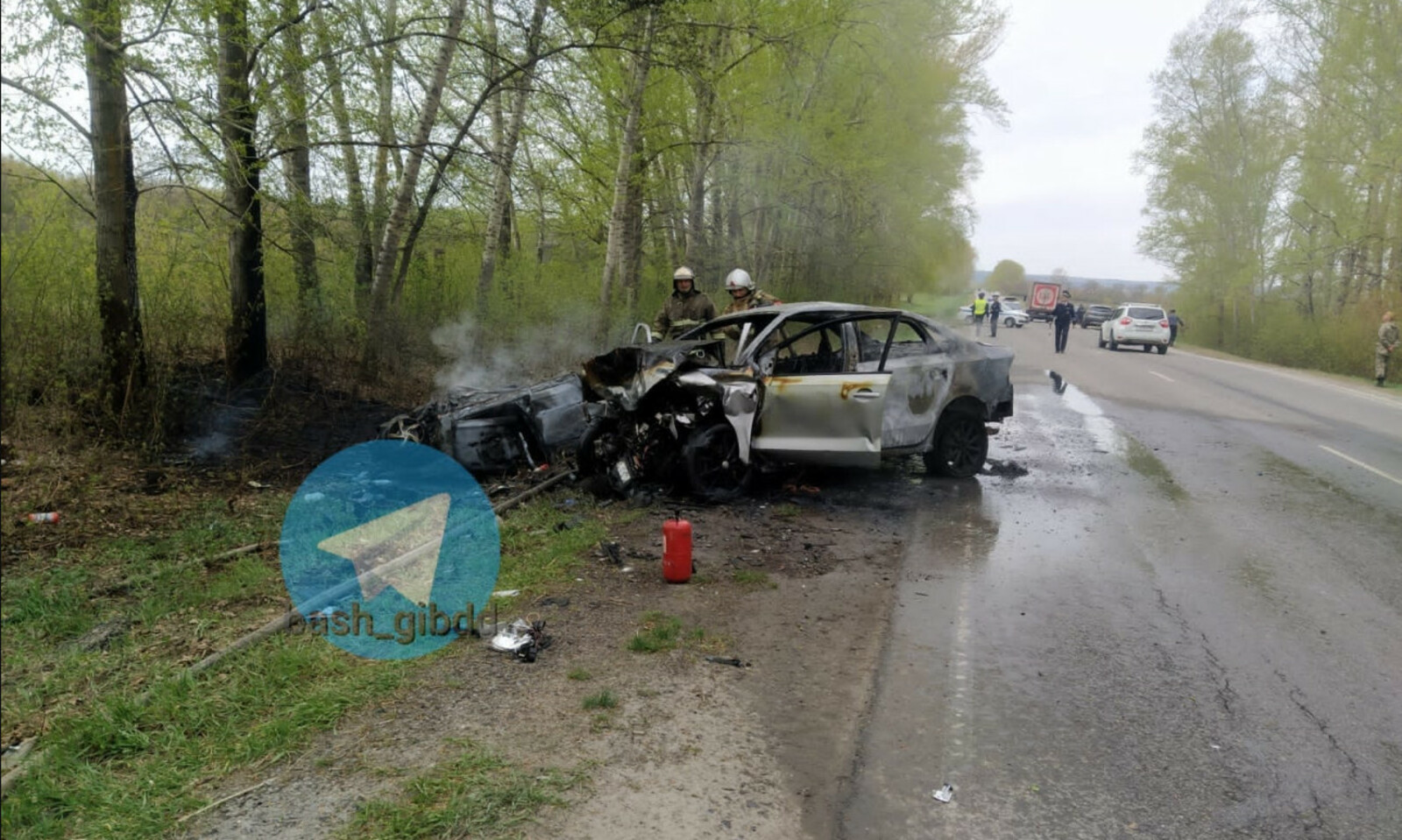 В Альшеевском районе два человека погибли после столкновения двух автомобилей