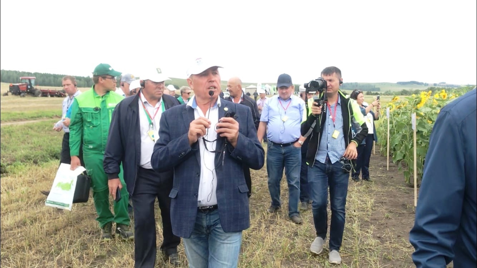 В Белокатайском районе РБ прошел агрофорум "День поля - 2021"