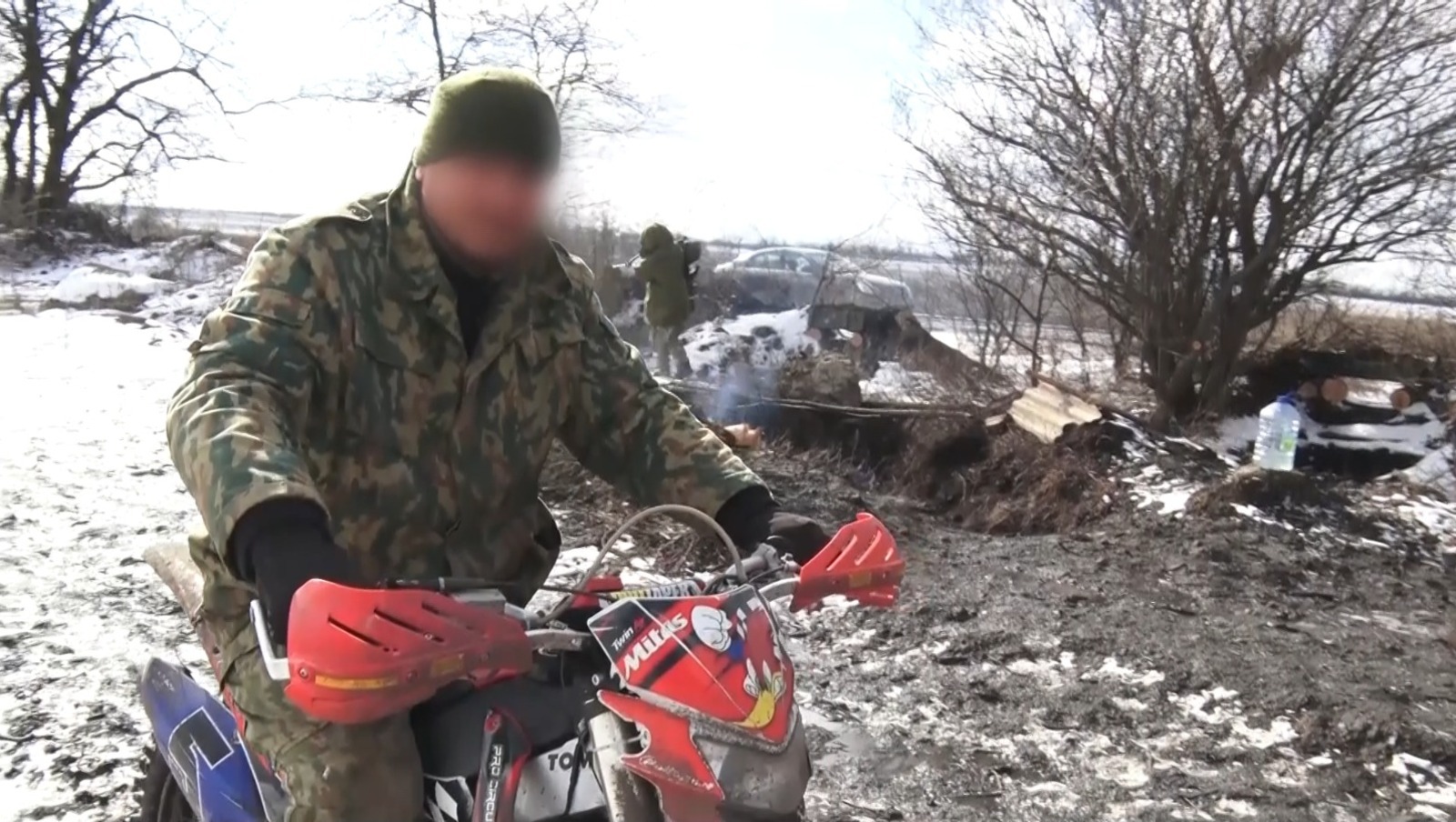 Снайперу из Башкирии в зону СВО доставили мотоцикл