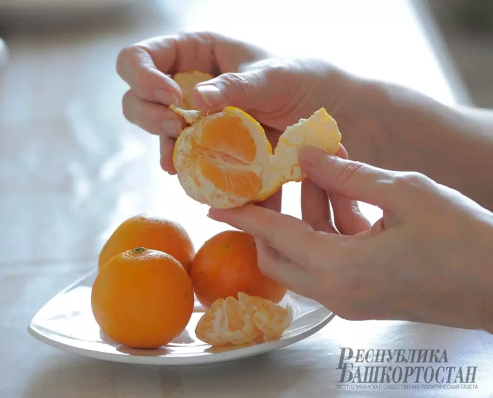 В Уфе объявили сбор апельсинов для детей-сирот