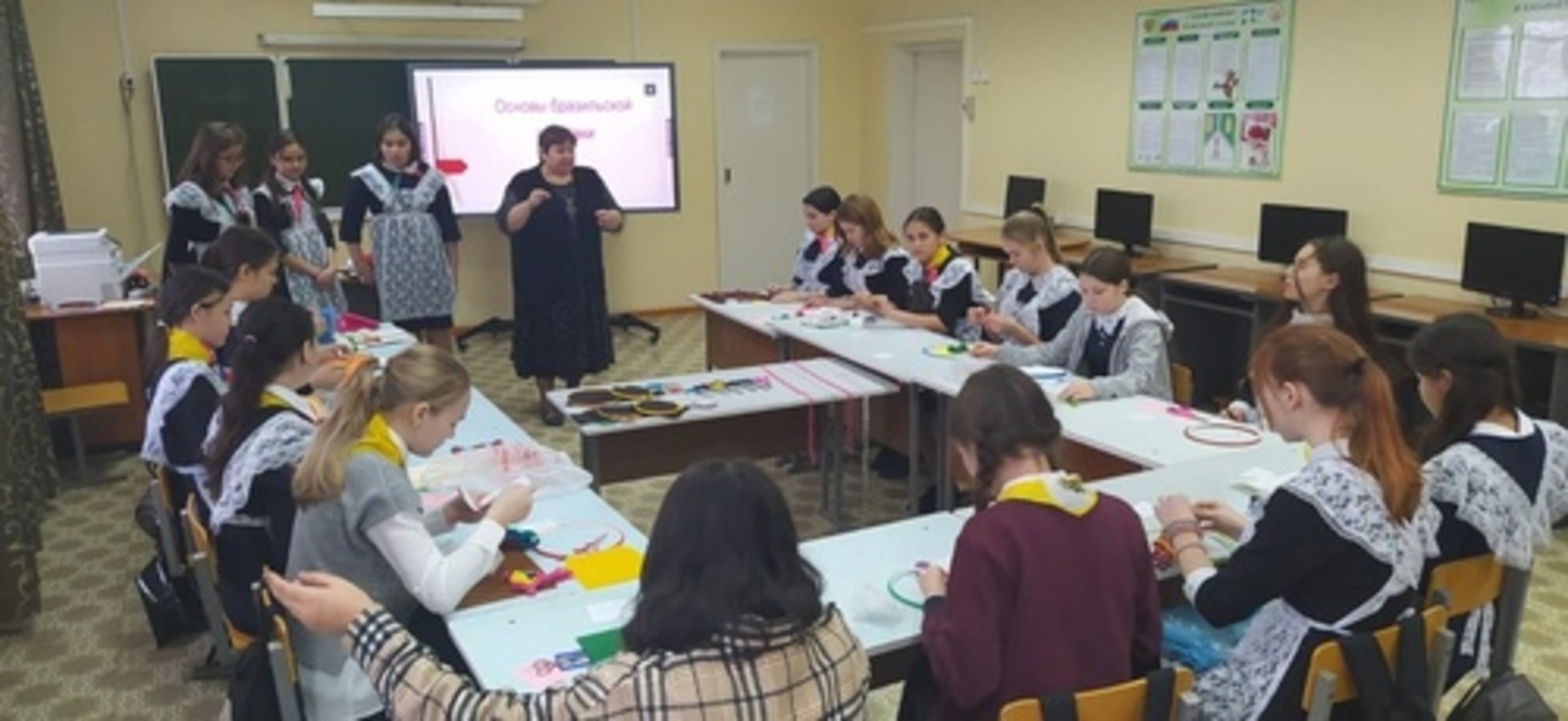 Цифровая образовательная среда в школе села Новонагаево