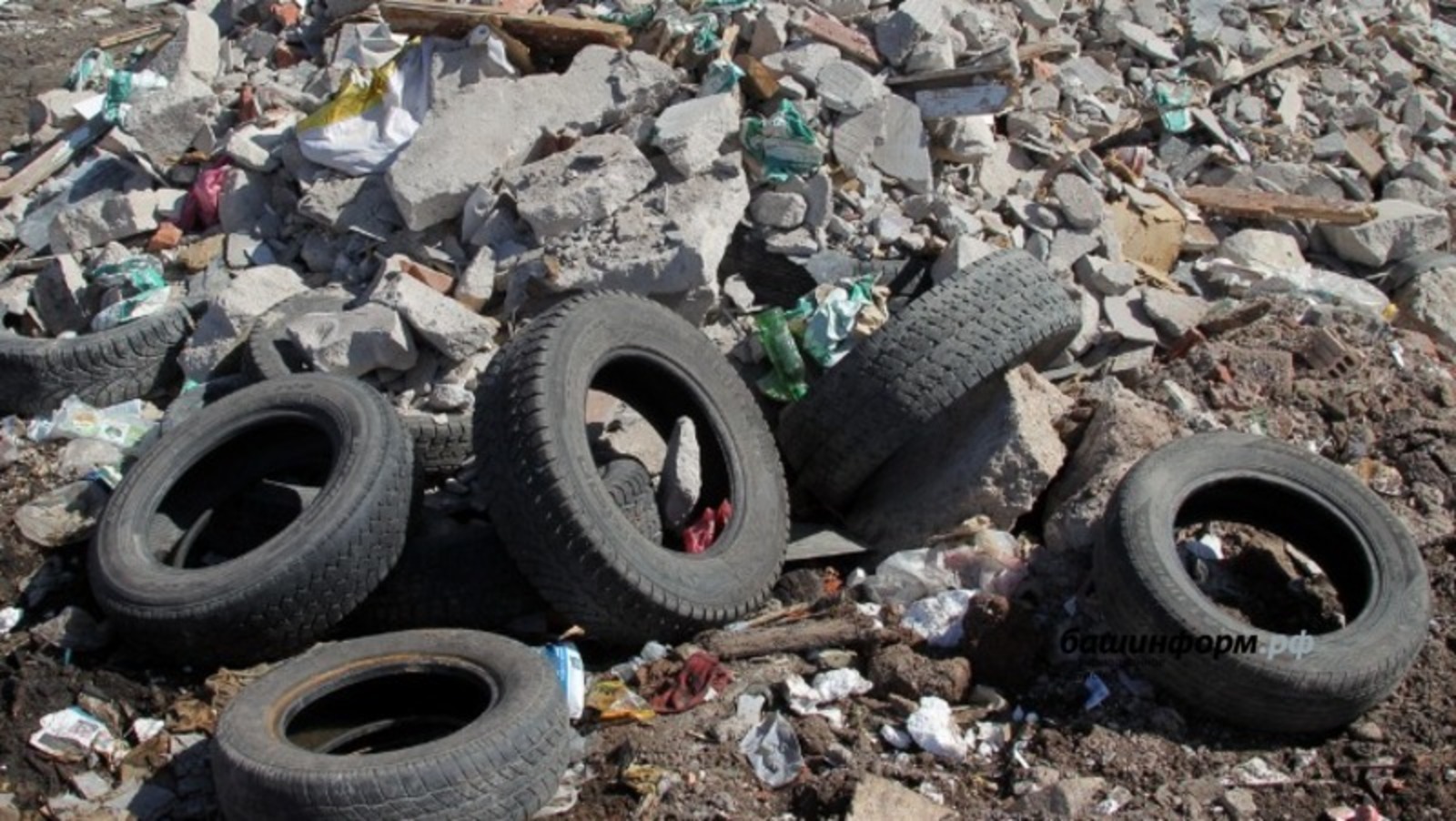 Жители Башкирии могут сдать старые шины на переработку