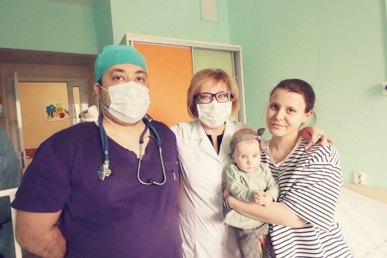 Уфимские врачи провели удачную операцию на сердце семимесячной девочке из Луганской Народной Республики