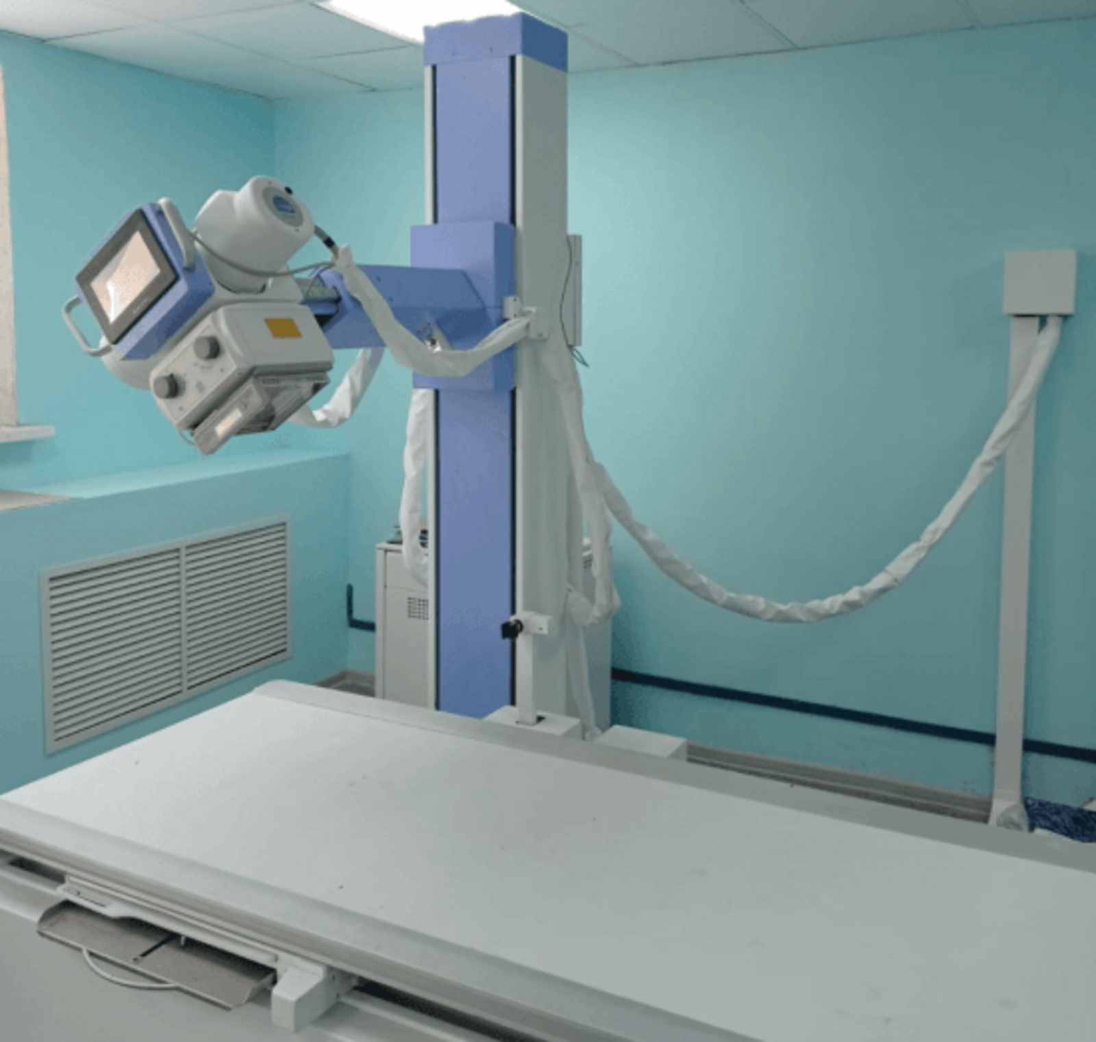 В Дюртюлинскую больницу поставили рентгеновский диагностический комплекс