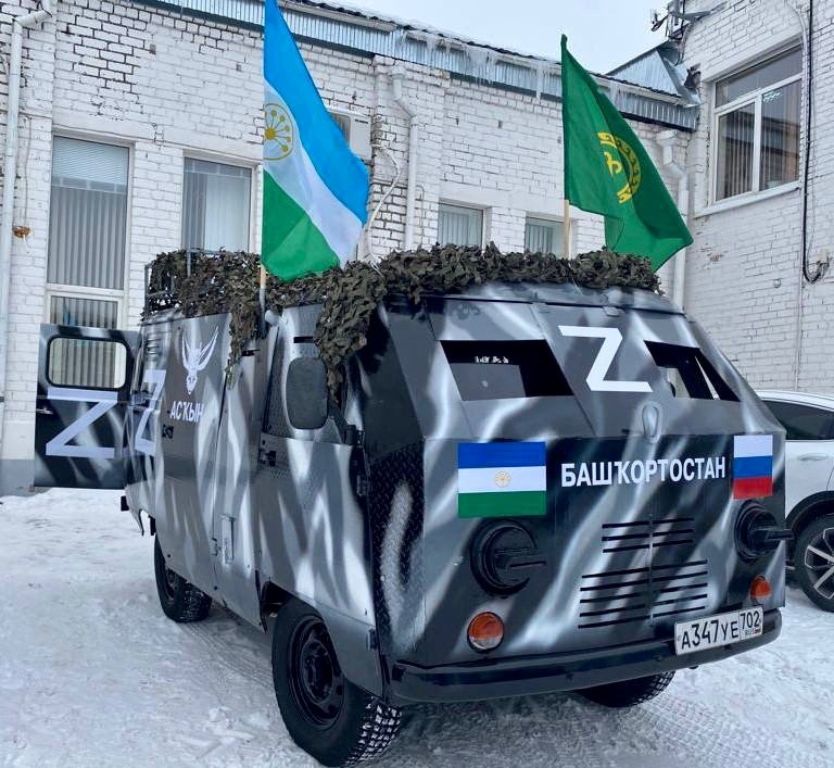 Депутат из Башкирии передал бойцам СВО автомобиль